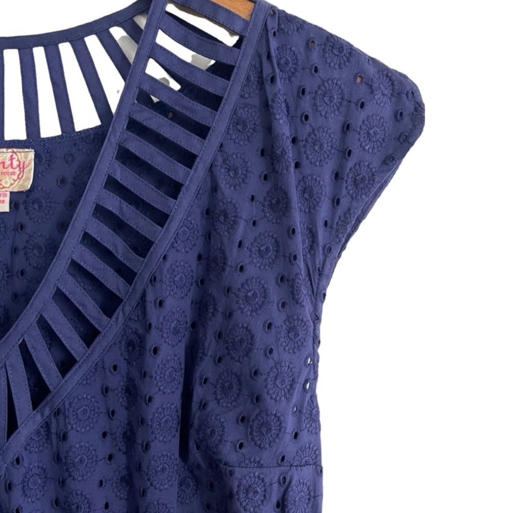 ANTHROPOLOGIE Plenty by Tracy Reese Women's Fit and Flare Eyelet Lace Dress